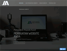 Tablet Screenshot of just-akmal.com